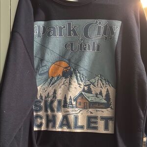 Time and Tru Navy Sweatshirt